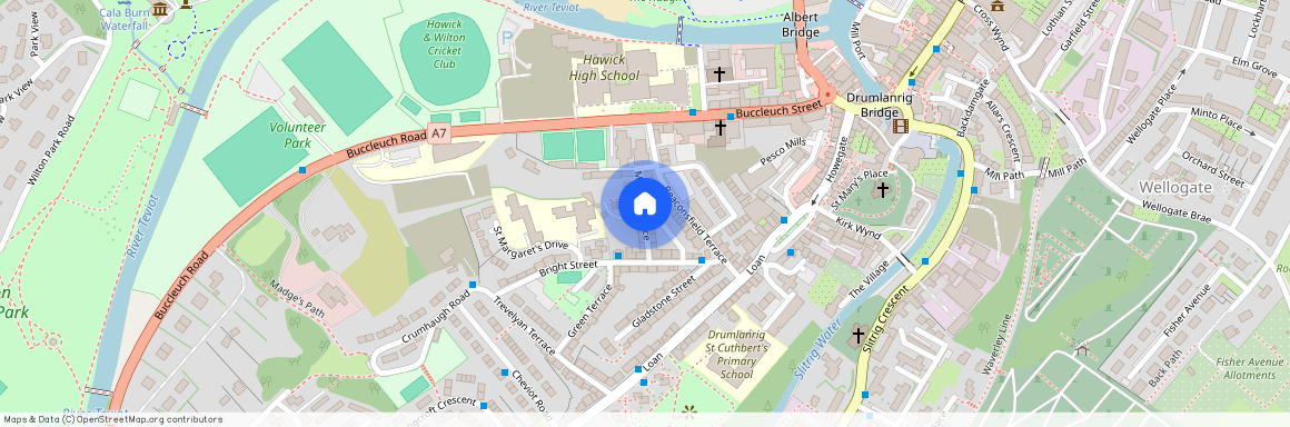 Lower Greenbank, Morrison Place, Hawick, TD9 0JD