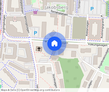 Folkungavägen 12B, Jakobsbergs Centrum - Foto 1