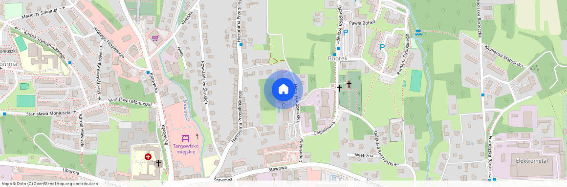 ul. Marii Konopnickiej, Cieszyn, cieszyński, śląskie