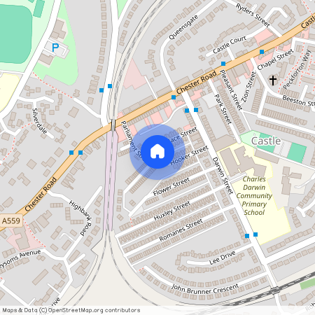 Gladstone Street, Northwich, CW8