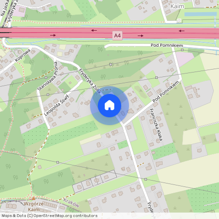 ul. Fryderyka Zolla, Bieżanów, Bieżanów-Prokocim, Kraków, małopolskie