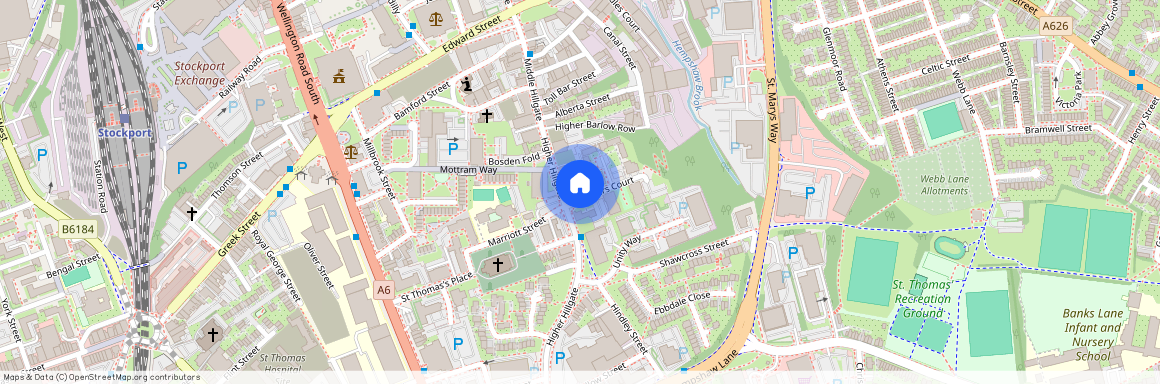 Higher Hillgate, Stockport, Greater Manchester, SK1