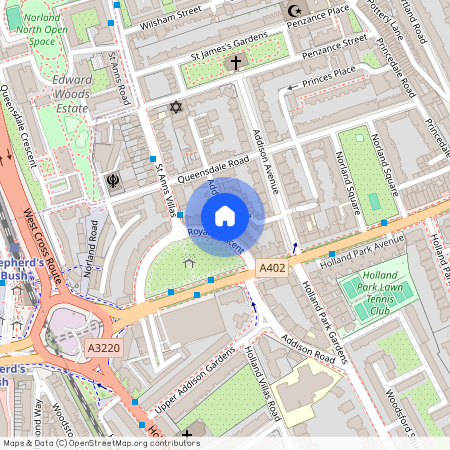 Royal Crescent, Holland Park, W11