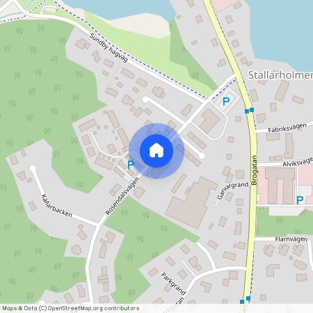 Rosendalsvägen, Stallarholmen