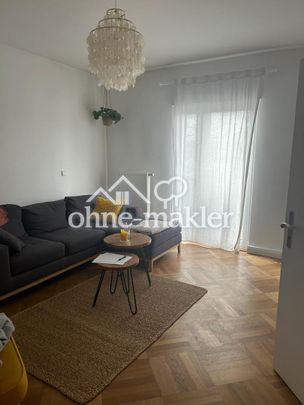 Eleganter Altbau: 3-Zimmer-Wohnung mit 3 m Decken, Echtholzdielen & Südbalkon - Photo 1