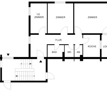 Großzügige 3-Zimmer-Wohnung in Detmerode // 3.OG Wohnung 1 - Foto 4