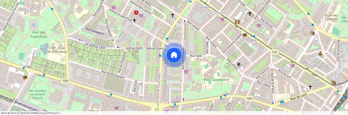 Rue Lamartine 17b, 1203 Genève