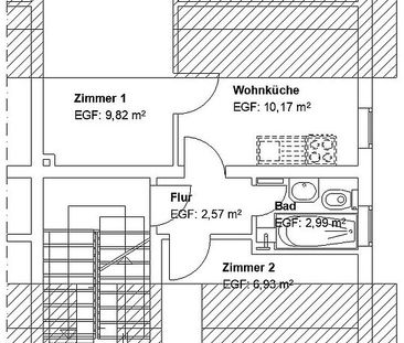 Gemütliche Singlewohnung im Grünen! - Foto 1