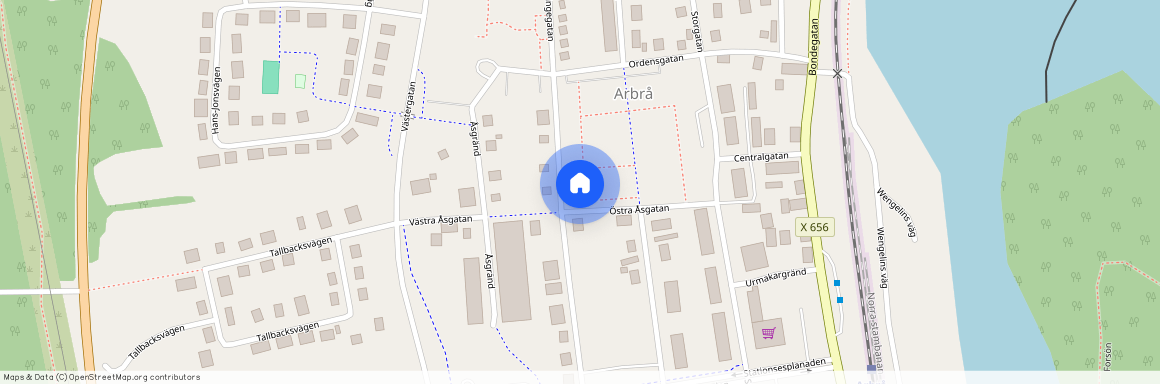 Arbrå tätort, ARBRÅ, Gävleborg, Bollnäs, Hälsingegatan 36 A