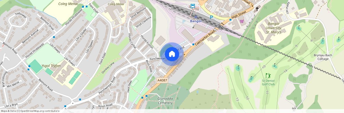 West End, Penchwintan Road, Bangor