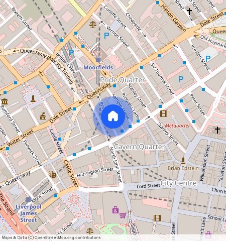 ** Temple Lane, City Centre, Liverpool, L2