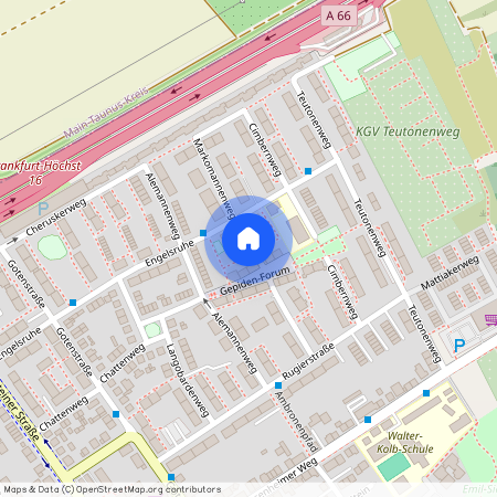 Markomannenweg, 65929 West - Unterliederbach