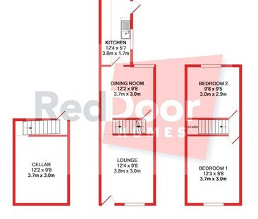 2 bedroom terraced house to rent - Photo 6