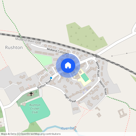 Middle Cottages, Rushton