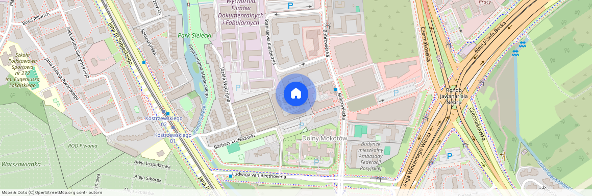 Warszawa, M., Warszawa, Mokotów, Bobrowiecka