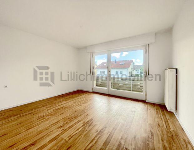 Große 3,5-Zimmer-Wohnung mit herrlichem Garten. Garage & separater Essbereich. - Foto 1