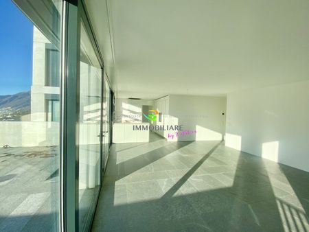 Loftwohnung mit traumhaftem Weitblick über den Lago, grosse Terrasse - Photo 4