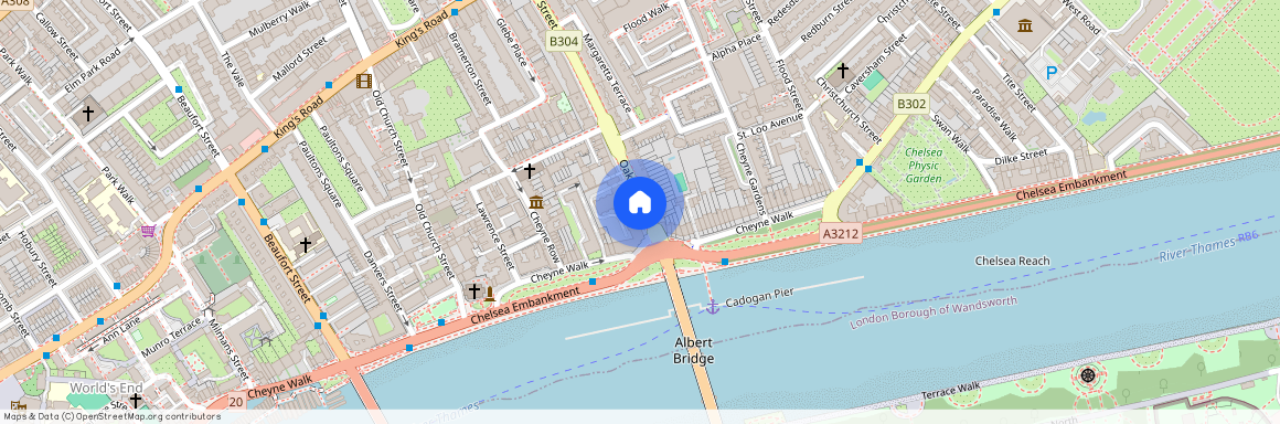 Cheyne Walk, Chelsea, SW3