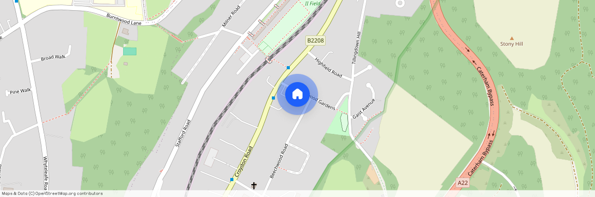 2 bedroom Semi Detached House in Caterham Valley