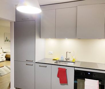 Appartement meublé confortable de 1,5 pièce avec vue sur la ville à... - Photo 2