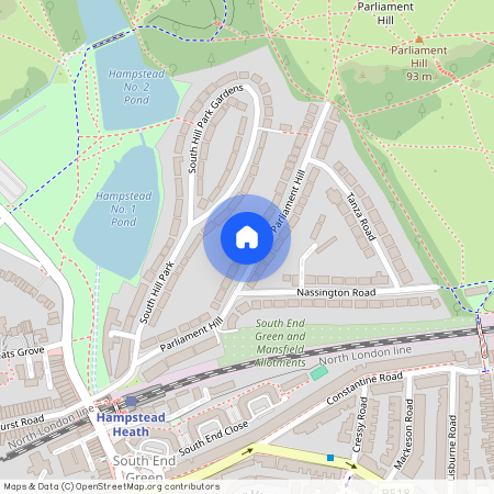 Parliament Hill, London, NW3, North London