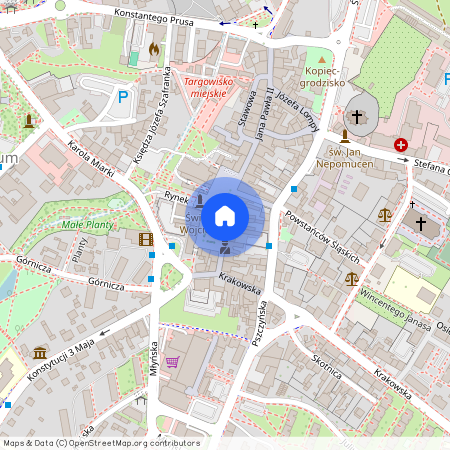 ul. Jana Pawła II, Mikołów, mikołowski, śląskie