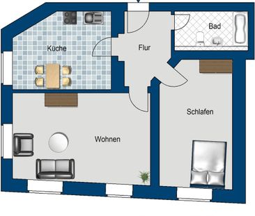 Glauchaer Str. 75, 06110 Halle (Saale) OT Südliche Innenstadt - Foto 3