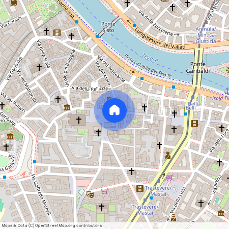 Laganni Cafe', Piazza di San Calisto 15, 00153 Rome RM, Italy