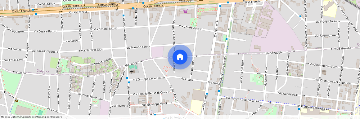 Via Latina, 43 Grugliasco, Torino, Torino, Centro