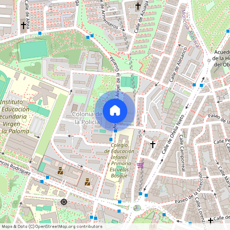 Avenida del Santo Ángel de la Guarda, Madrid, Community of Madrid 28039