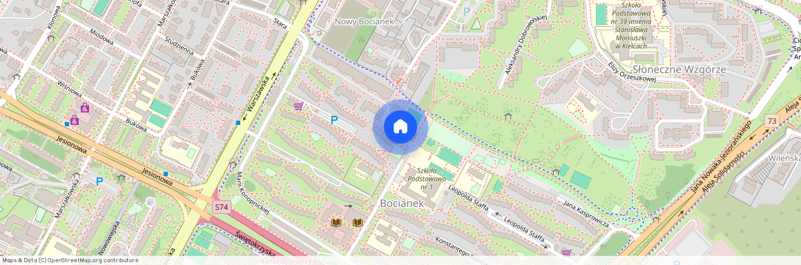 Bocianek, Kielce, świętokrzyskie