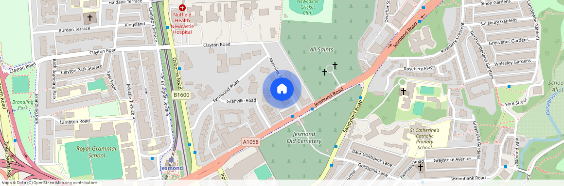 Akenside Lower, Jesmond, NE2