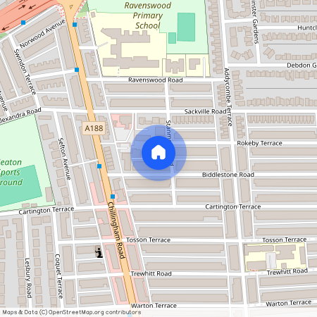 - Sackville Road, Heaton, NE6