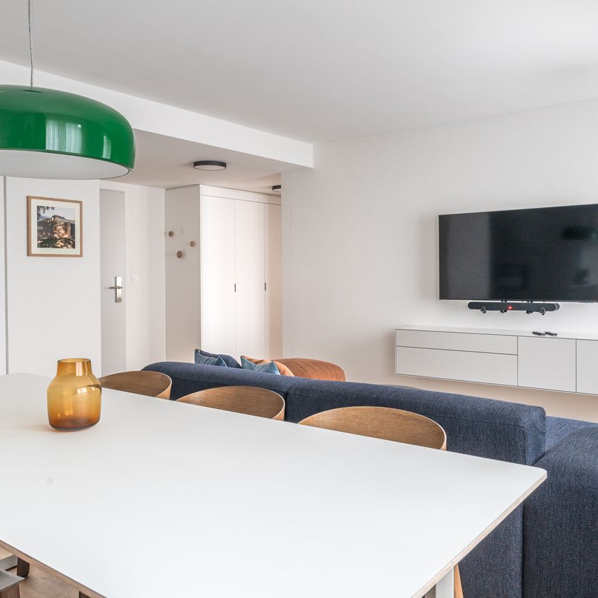 4min zum HB - möblierte 3.5 Zimmerwohnung - Photo 1