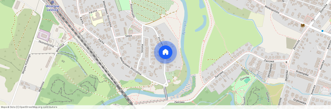 ul. Promenada, Leśnica, Fabryczna, Wrocław, dolnośląskie