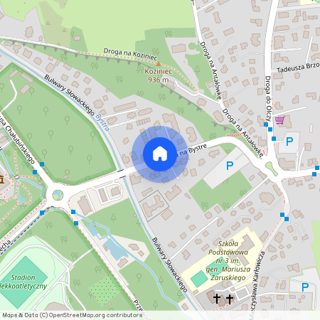 ul. Droga na Bystre, Zakopane, tatrzański, małopolskie