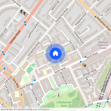 Corporation Street, Caledonian Road, Kings Cross, Holloway, London, N7