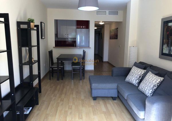 FOR RENT FROM 1/9/2025 - 30/6/2026 NICE APARTMENT FROM IN LA CALA DEL MORAL ON THE 1ST LINE OF BEACH (MALAGA).