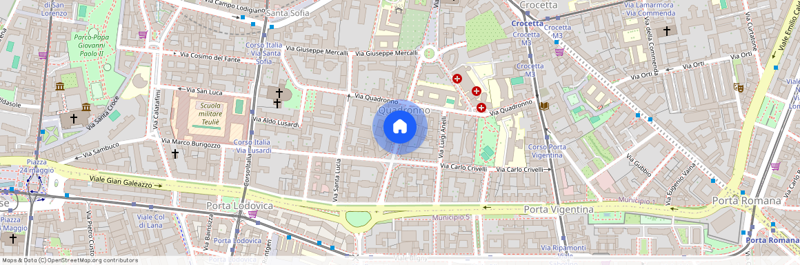 Via bianca di savoia, Milano, Lombardy 20122