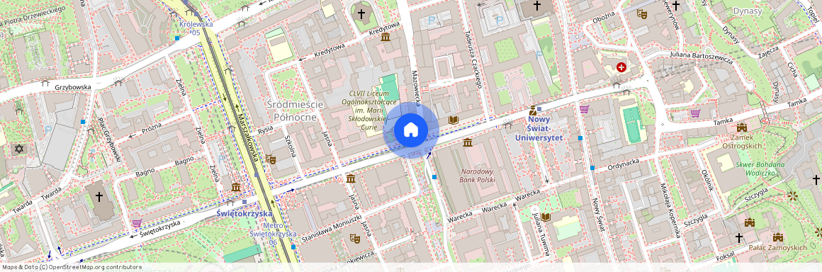 ul. Świętokrzyska, Śródmieście Północne, Śródmieście, Warszawa, mazowieckie