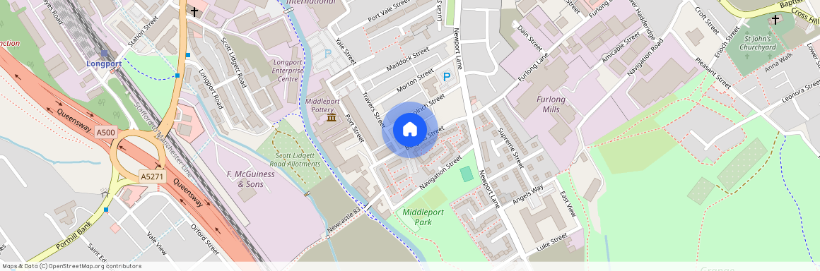 Burgess Street, Middleport, Stoke-on-Trent, ST6