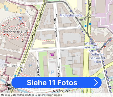 Helle 3-Zimmerwohnung mit Balkon und Parkettboden in Zentrum-Nord ! - Foto 1