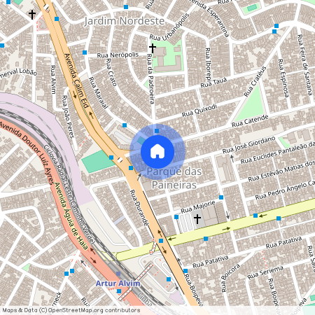 Rua Nelson Tartuce, Parque das Paineiras, São Paulo, SP, 03694070
