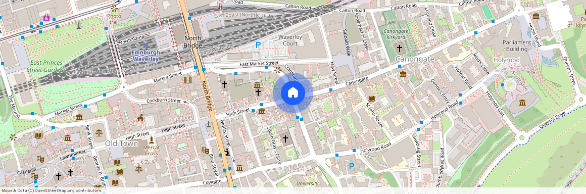 St Marys Street, Royal Mile, Edinburgh, EH1