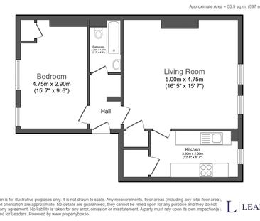 1 bedroom apartment to rent Newtown Street, Leicester, Leicestershi... - Photo 1