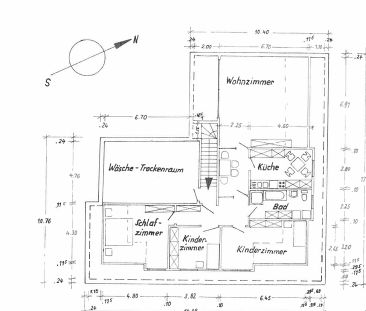 Moderne 4-Zimmer-Dachgeschosswohnung mit Balkon in zentraler Lage v... - Foto 3