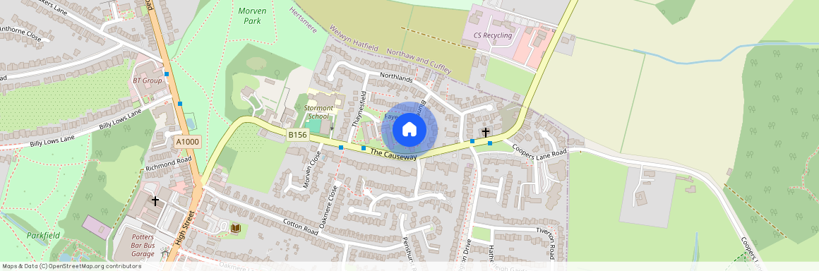 13 Blunesfield, Potters Bar