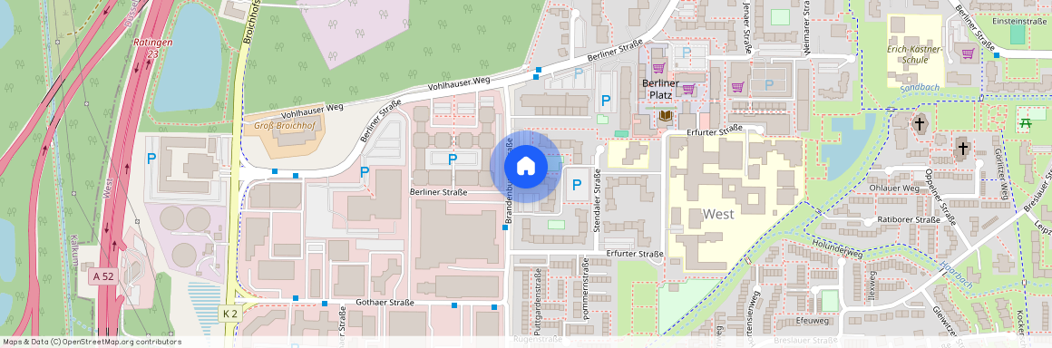 Brandenburger Str. 9, 40880 Ratingen OT West