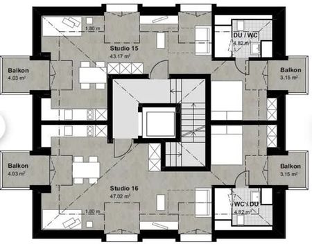 2.5 Zimmer, 52 m² - Photo 5