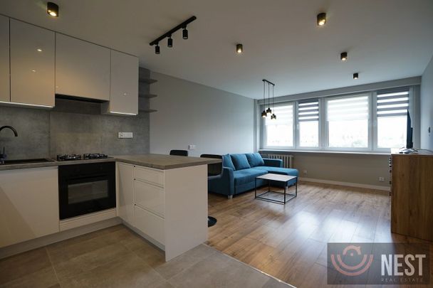 NA WYNAJEM wyremontowana kawalerka - ul. Adama Asnyka, osiedle Piastowskie - Zdjęcie 1